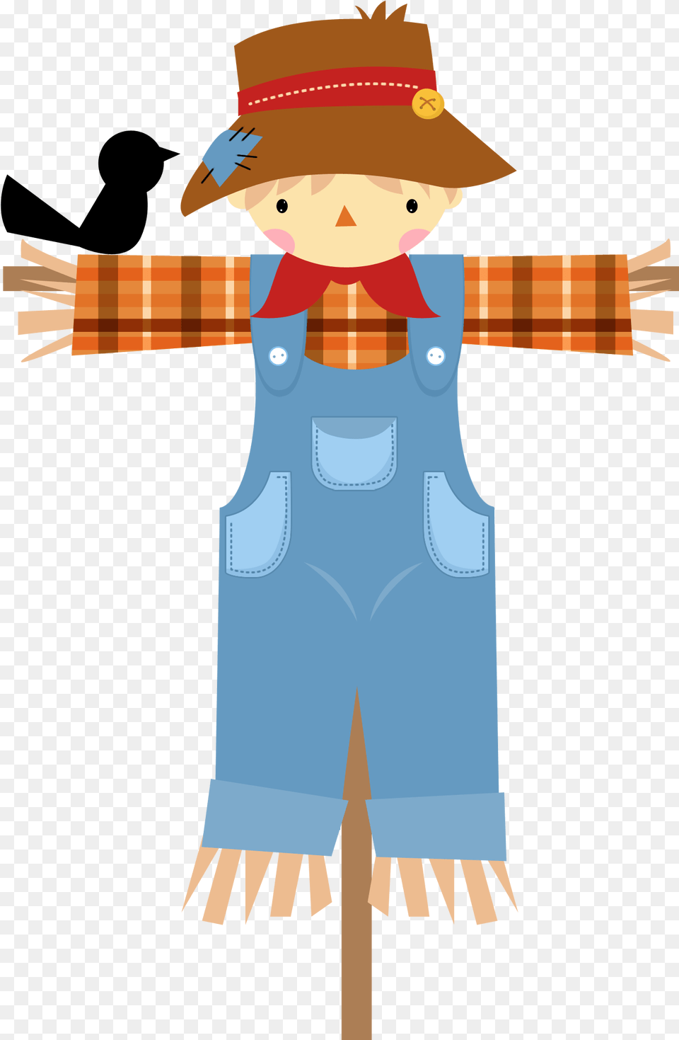 Protector Of The Field Cartoon Scarecrow, Nature, Outdoors, Snow, Snowman Free Transparent Png