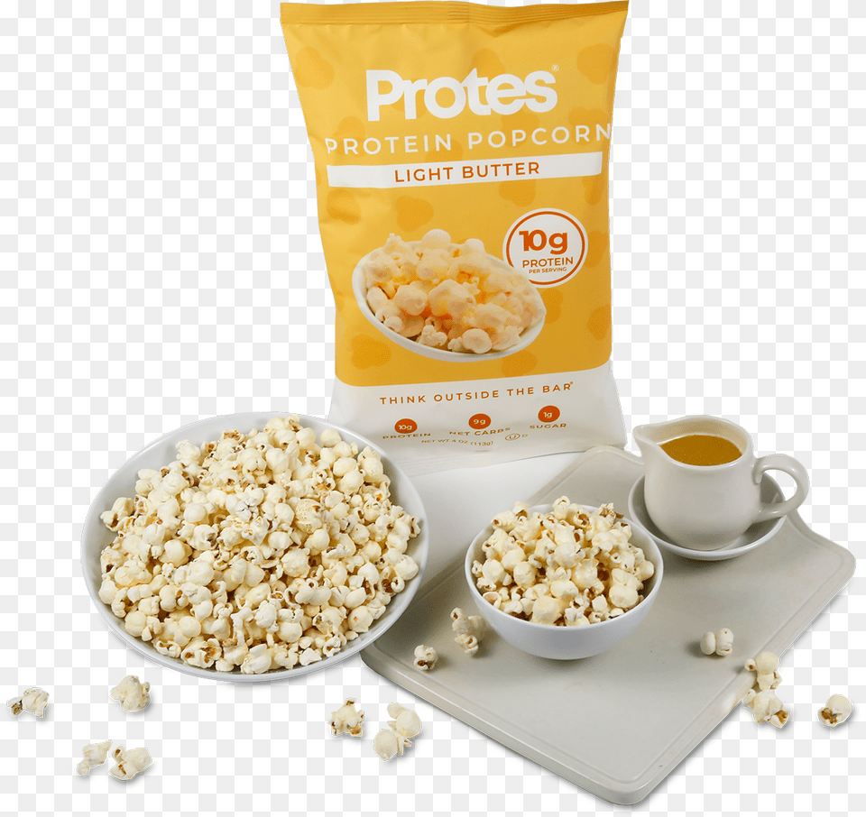 Protein Popcorn Breakfast Cereal, Food, Snack, Cup Png Image