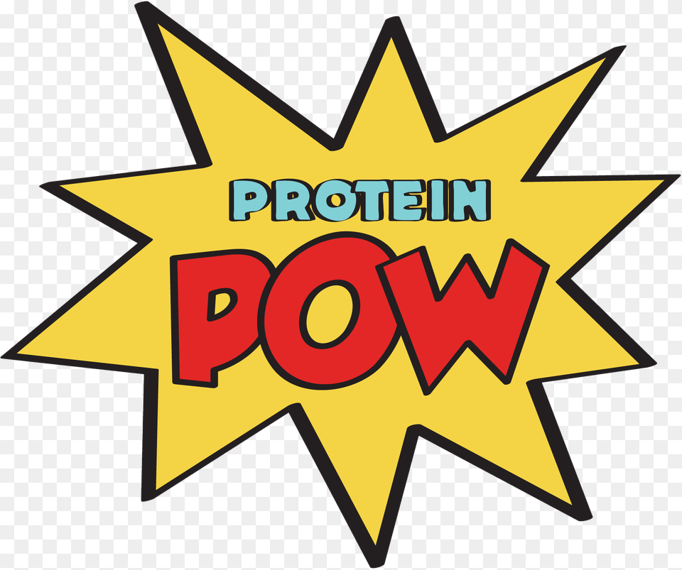 Protein Pow Emblem, Symbol, Logo, Star Symbol Free Png Download
