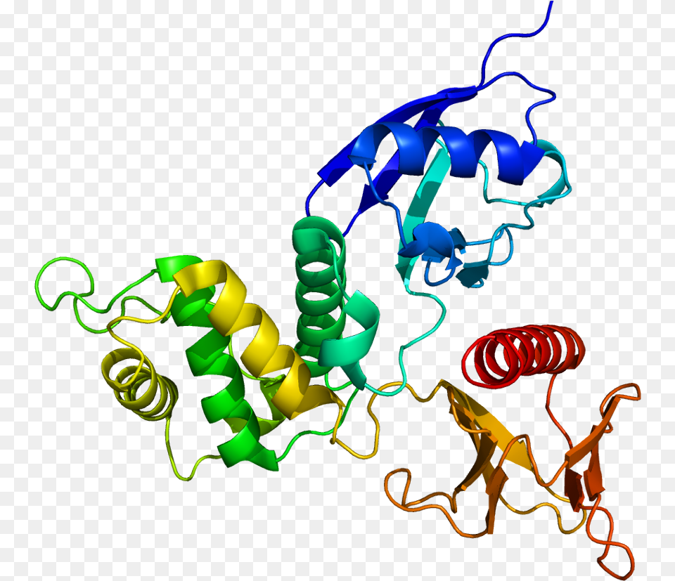 Protein Rdx Pdb 1gc6 Protein Tertiary Structure Pymol, Light, Coil, Spiral, Neon Free Png Download