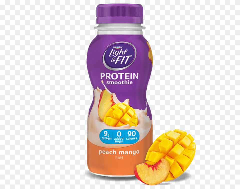 Protein Smoothie Peach Mango, Food, Ketchup, Beverage, Juice Png Image