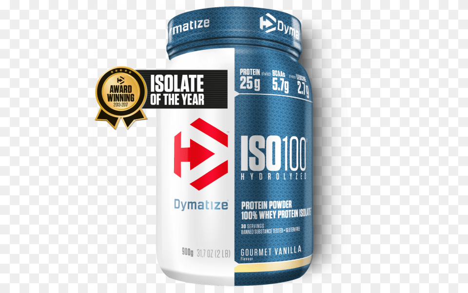 Proteina Dymatize Iso 100 Transparent Dymatize Iso 100 900g Chocolate, Can, Tin Png Image