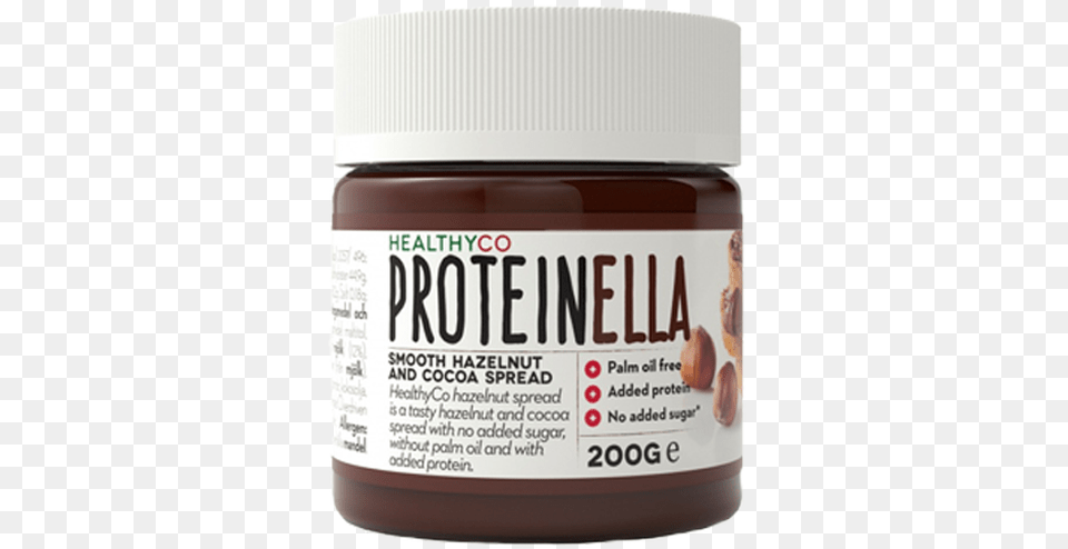 Proteinella No Added Sugar Hazelnut Amp Cocoa Spread Strawberry, Food Free Png