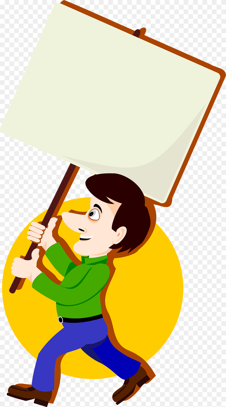 Protester Clipart, Baby, Cleaning, Person, Head Free Png