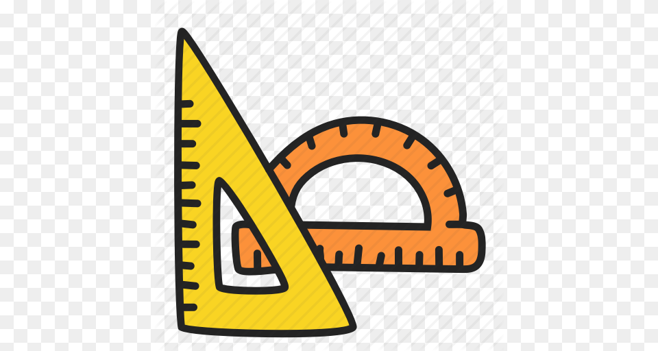 Protractor Ruler Scale Icon, Logo Free Png Download