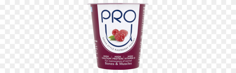 Prou Yogurt Raspberry, Berry, Dessert, Food, Fruit Png Image