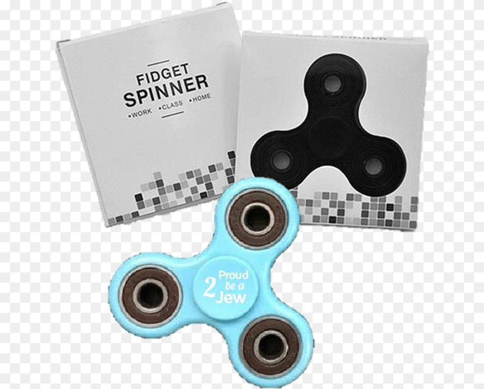 Proud 2 Be A Jew Fidget Hand Spinner Box Light Blue Fidget Spinner, Binoculars Free Transparent Png