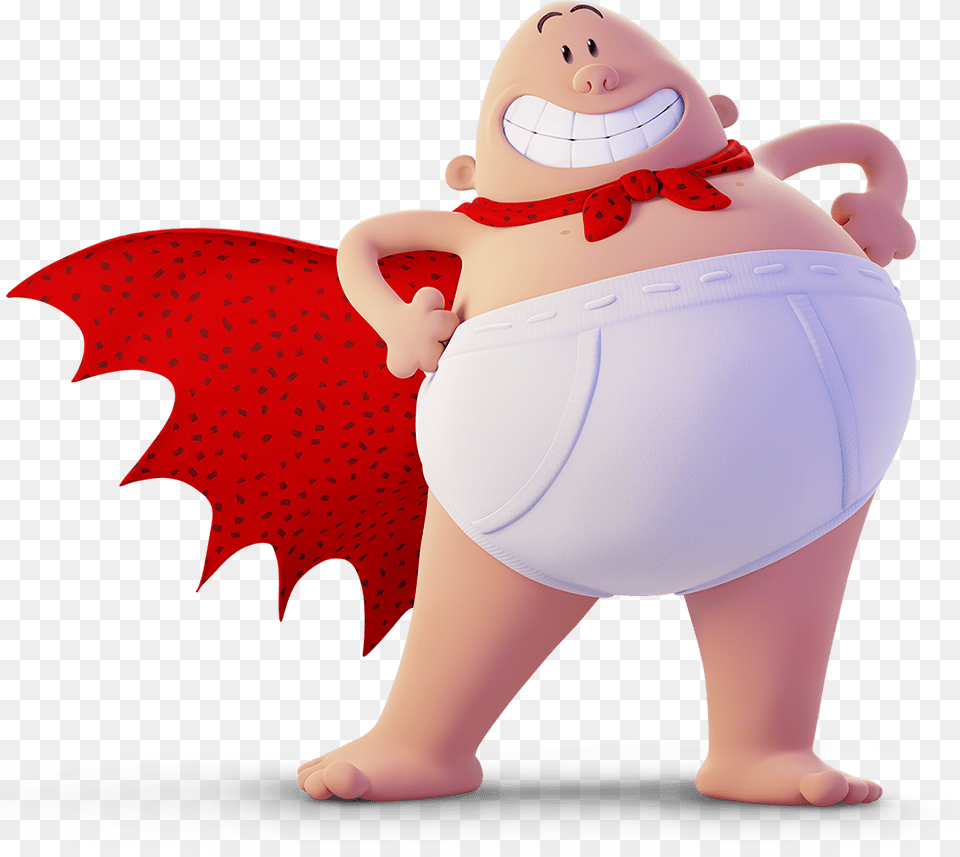 Proud Captain Underpants, Cartoon Free Png Download