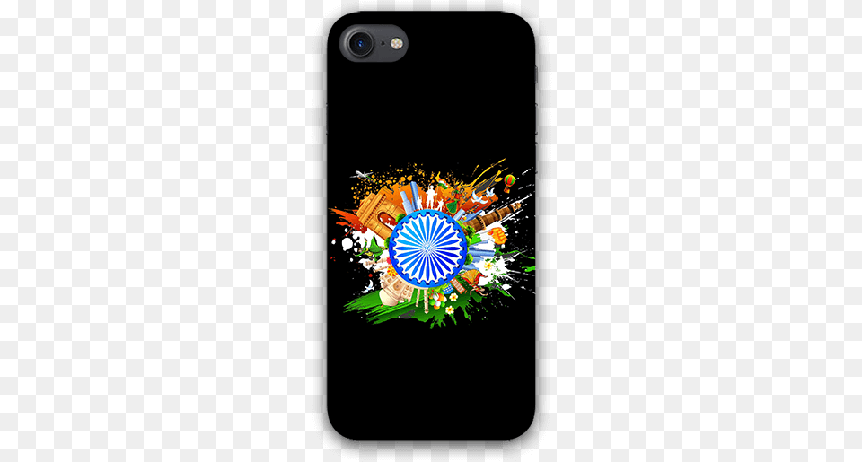 Proud India Iphone 8 Mobile Back Case, Art, Graphics, Electronics Free Transparent Png