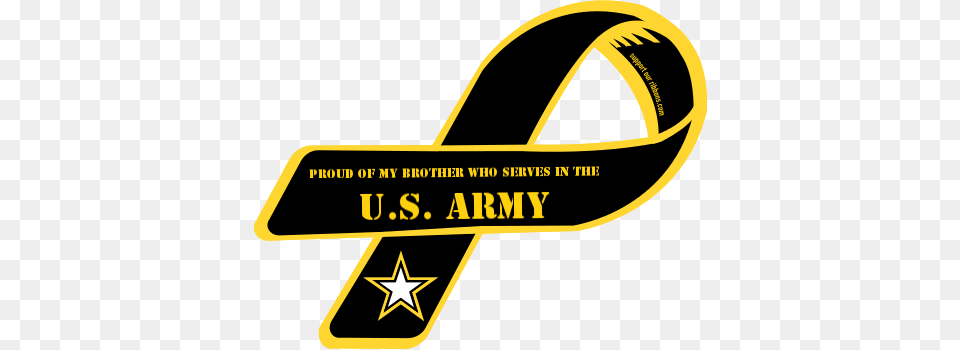 Proud Of My Brother Who Serves In The U Us Army, Symbol, Logo, Sign Png