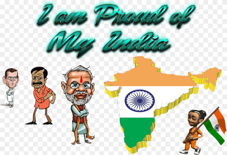 Proud Of My India, Book, Comics, Publication, Person Png Image