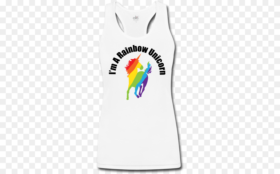 Proud To Be Homo Spreadshirt I39m A Rainbow Unicorn Gay, Clothing, Tank Top, Shirt, Baby Free Transparent Png