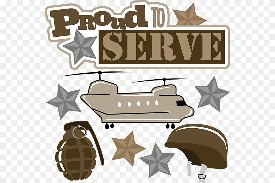 Proud To Serve Svg Scrapbook Military Svg Files Grenade Scalable Vector Graphics, Ammunition, Weapon, Book, Publication Png Image