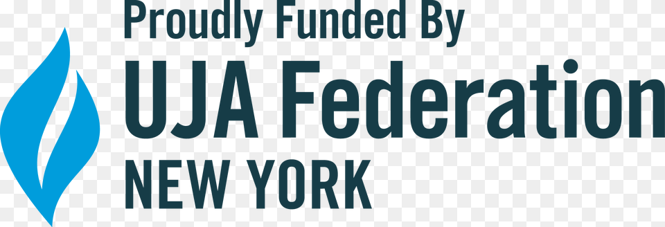 Proudly Funded By Uja Federation New York Logo Oval, Text Png Image