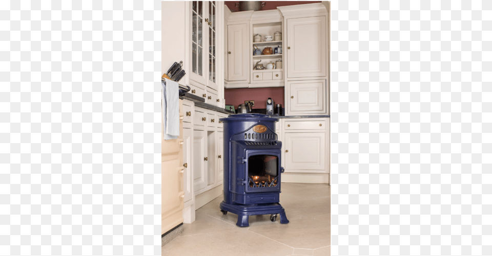 Provence Portable Real Flame Gas Heater In Blue Provence Calor Gas Heater, Fireplace, Indoors, Interior Design, Kitchen Free Png