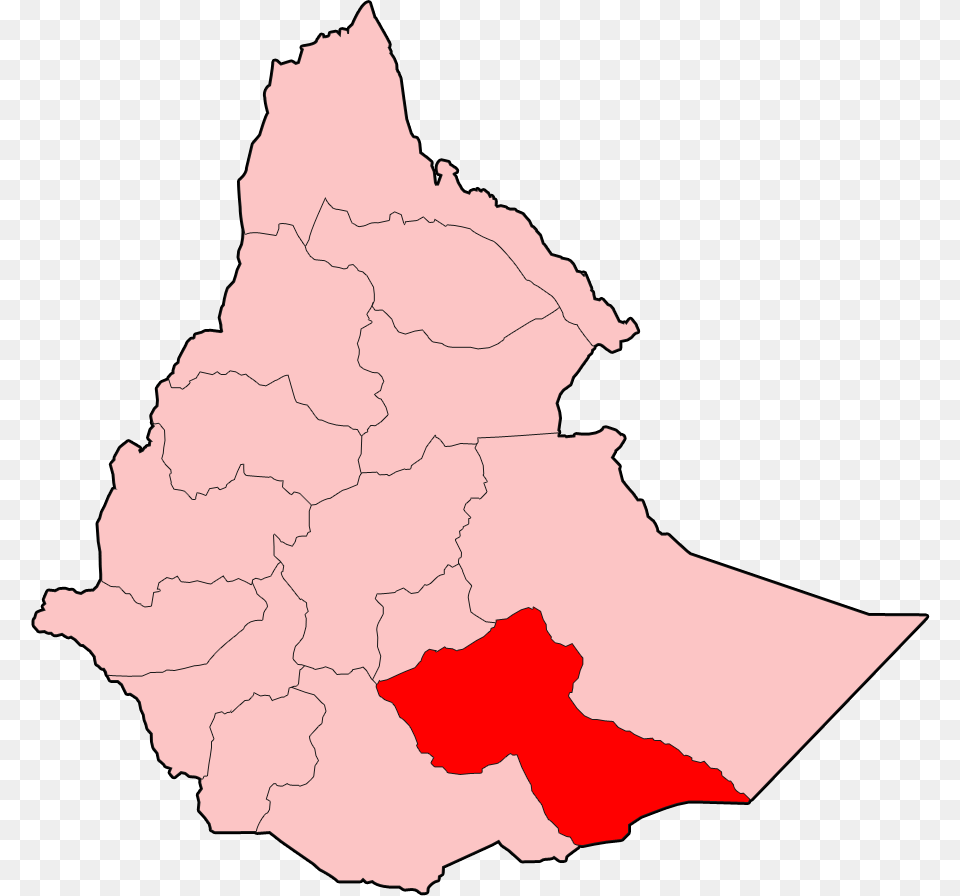 Province Bale Province Of Ethiopia, Chart, Plot, Atlas, Diagram Free Transparent Png