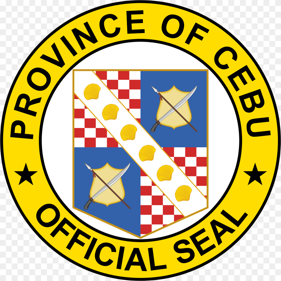 Province Of Cebu Official Seal, Logo, Badge, Symbol Free Png Download
