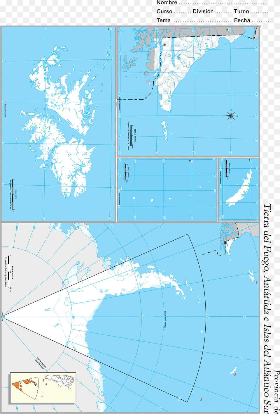 Provincia De Tierra Del Fuego Clip Arts Atlas, Chart, Plot, Map, Diagram Free Transparent Png