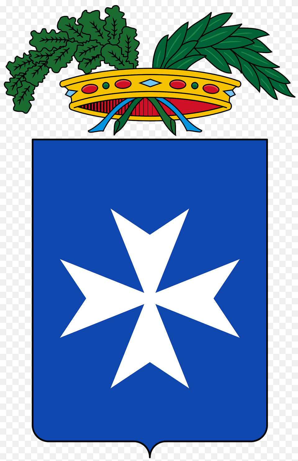 Provincia Di Salerno Stemma Clipart, Symbol, Emblem, Star Symbol Png
