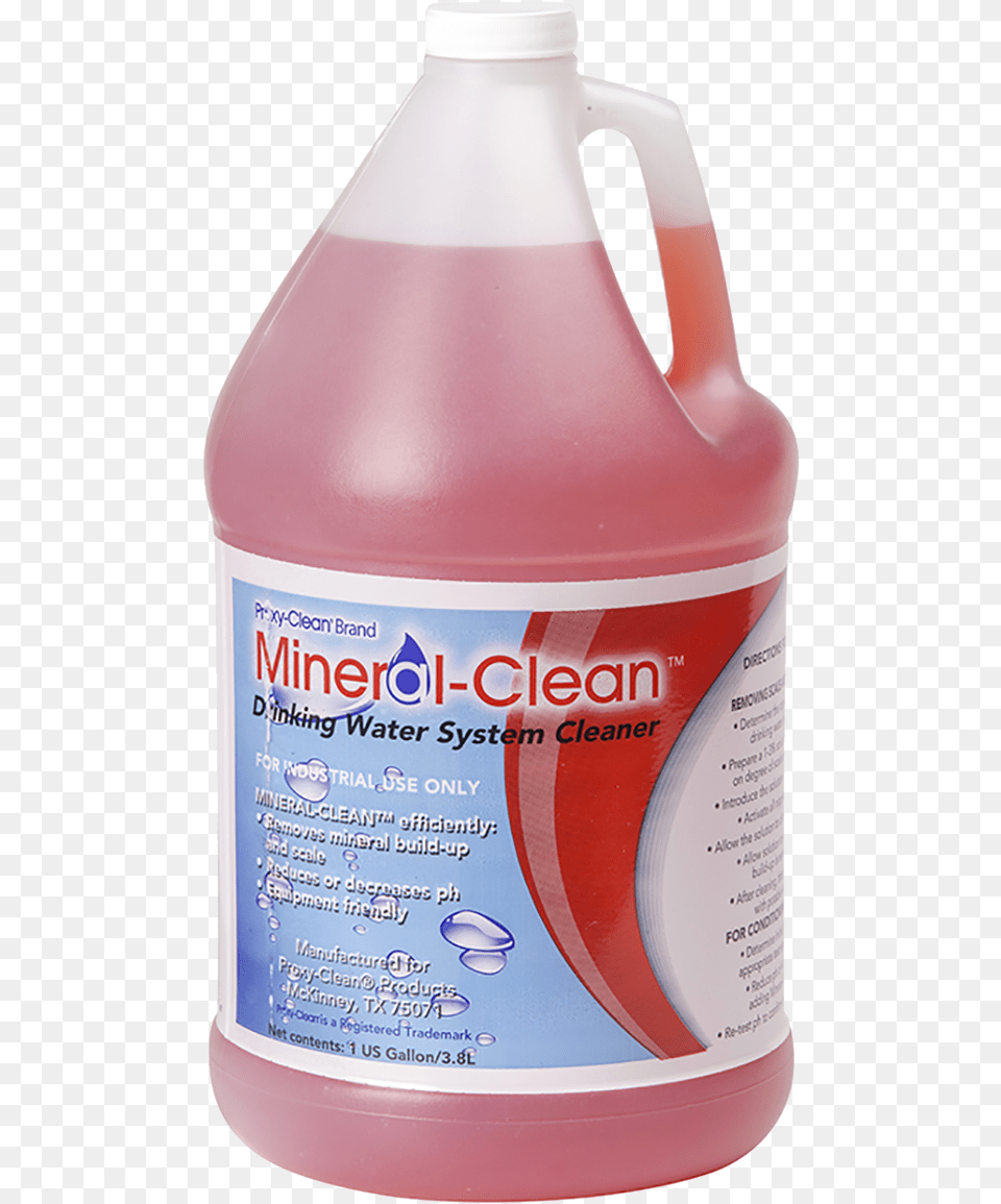 Proxy Clean Mineral Clean Plastic Bottle, Food, Seasoning, Syrup, Beverage Png Image