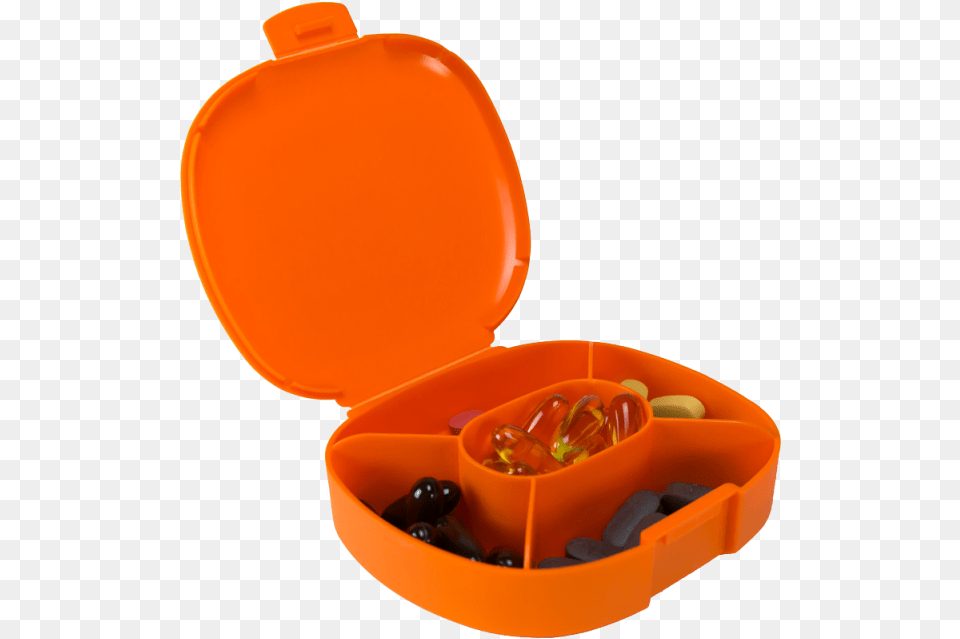Prozis Shape Your Road Pillbox Single Size Orange Full Baby Toys, Medication, Pill Png