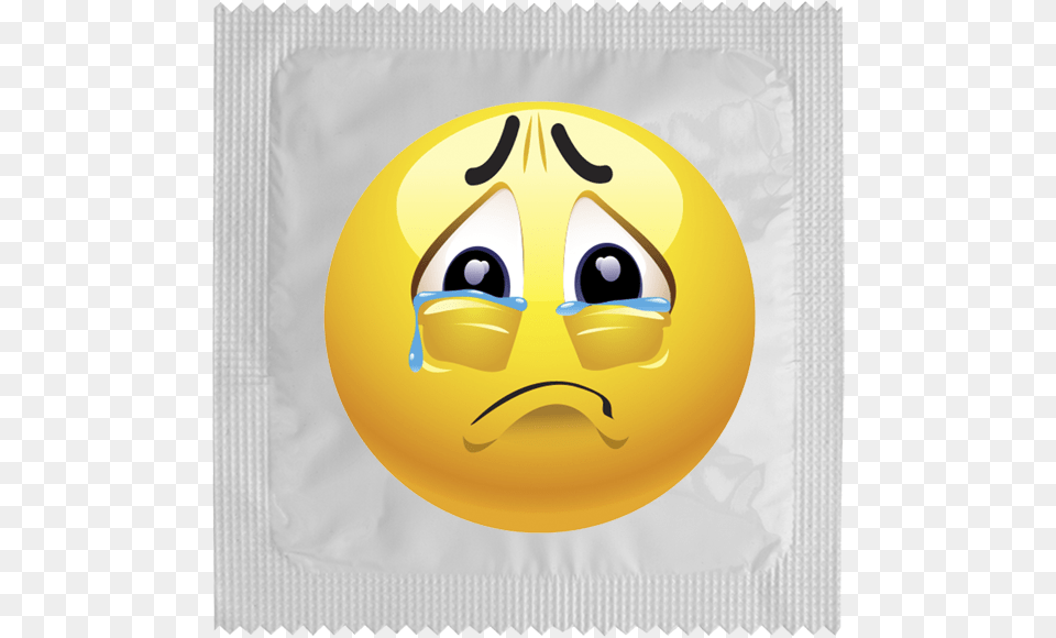 Prservatif Sad Emoji Sad Emoji Face, Head, Person, Citrus Fruit, Food Free Png Download