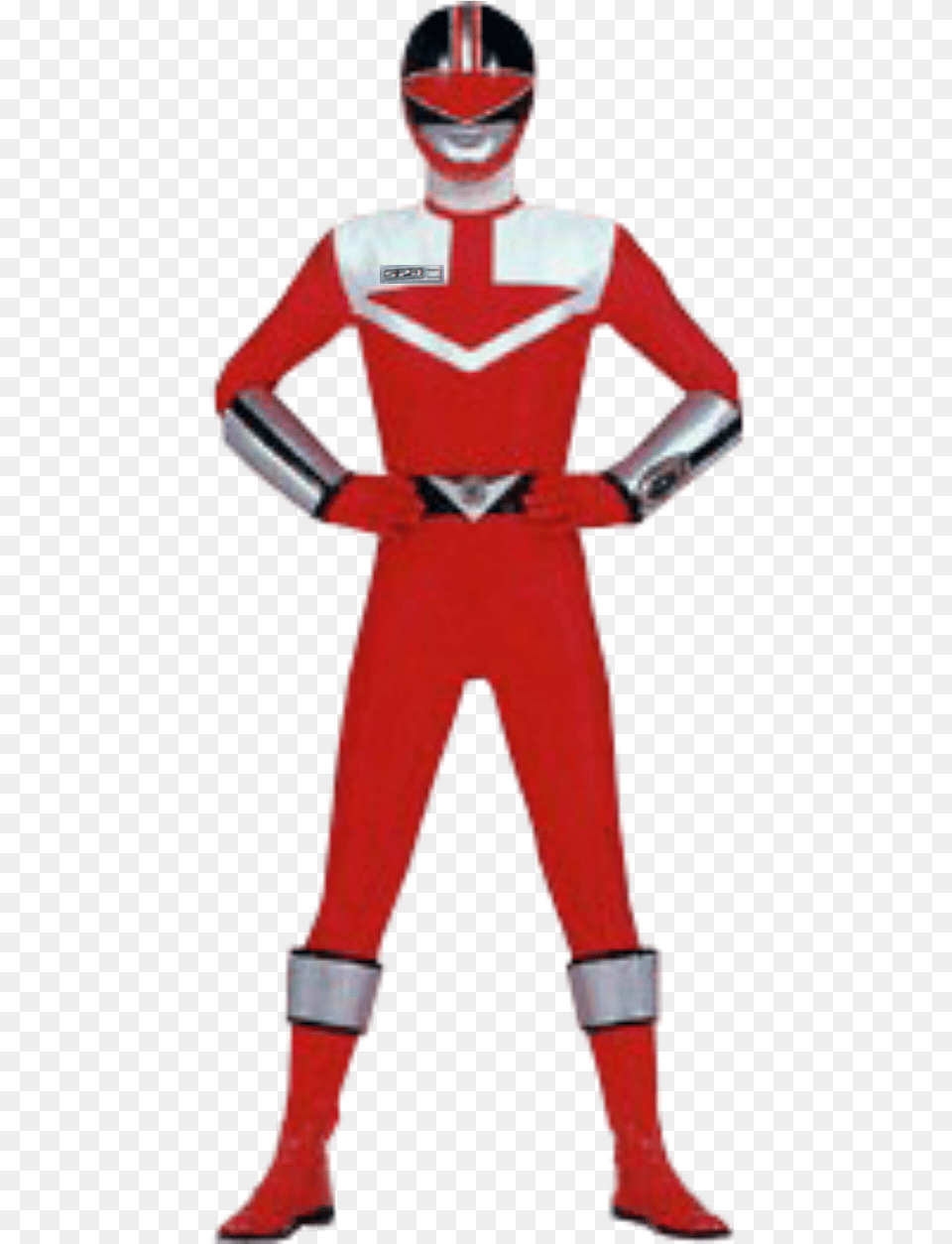 Prspd Redranger Wesfather Red Power Ranger Time Force, Clothing, Costume, Person, Adult Free Transparent Png