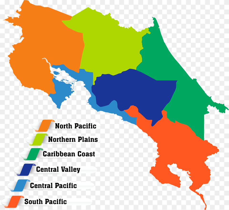 Prueba Zonas Costa Rica Capital Map, Chart, Plot, Atlas, Diagram Free Png Download