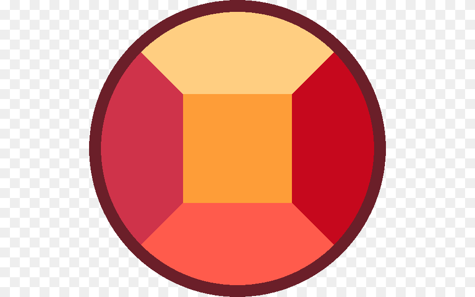 Pruskite Ruby Gemstone Steven Universe Ruby Gem Transparent, Logo, Disk Png