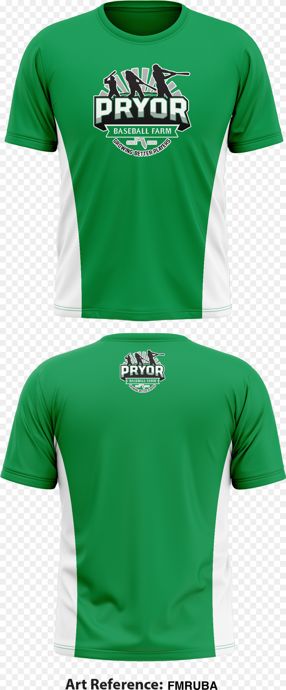Pryor Baseball Farm Short Sleeve Hybrid Performance Shirt, Clothing, T-shirt, Jersey Png Image