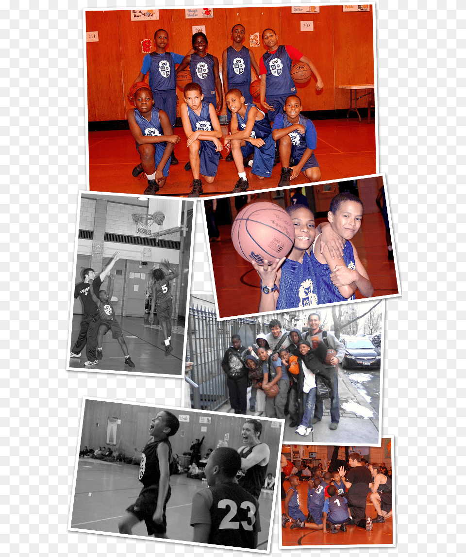 Ps 22 Basketball Team, Art, People, Collage, Person Free Png