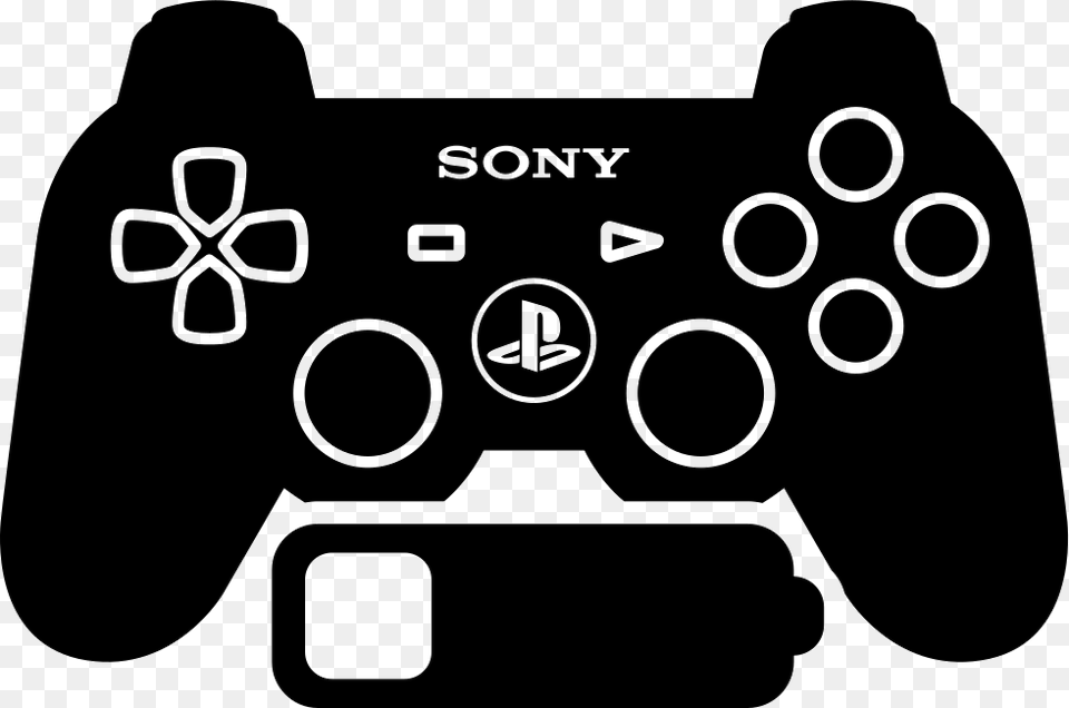 Ps 3 Games Control With Low Battery Status Control De Play Station Vector, Electronics, Ammunition, Grenade, Weapon Free Png Download