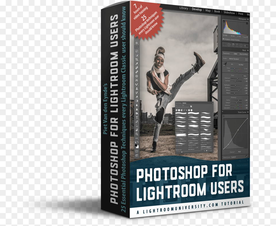 Ps For Lr Users Boxshot Adobe Lightroom, Adult, Person, Man, Male Png
