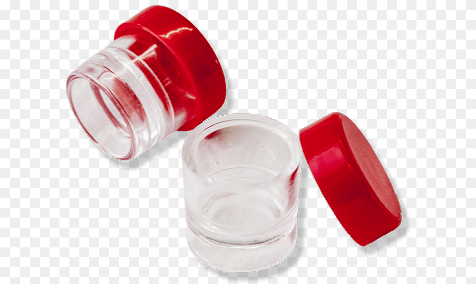 Ps Single Dose Saffron Vial With Red Cap Water Bottle, Jar, Plastic, Shaker Free Transparent Png