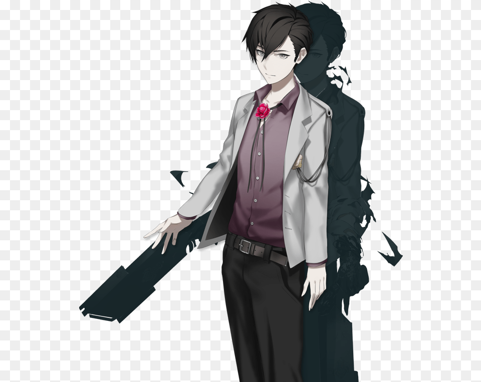 Ps Vita Caligula Game Characters, Accessories, Tie, Publication, Book Png Image