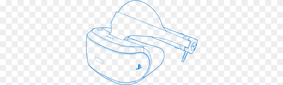 Ps Vr Tech Specs Psvr Drawing, Firearm, Weapon, Musical Instrument Free Png