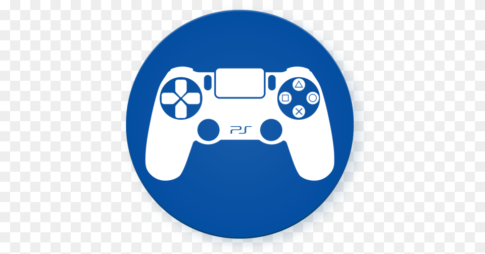 Ps4 Games Exchange Unreleased Apk Varies With Blue Ps4 Controller Logo, Electronics, Joystick Png