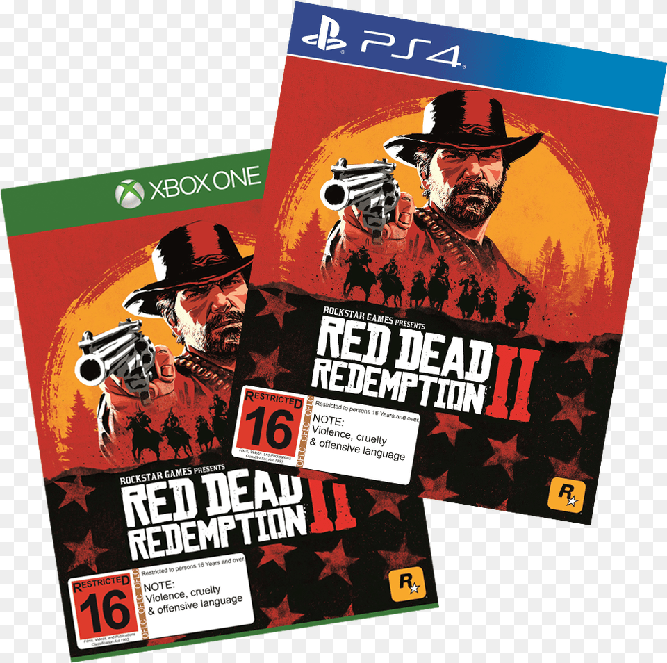 Ps4xb1 Ps4xb1 Red Dead Redemption Red Dead Redemption, Advertisement, Poster, Adult, Publication Png Image