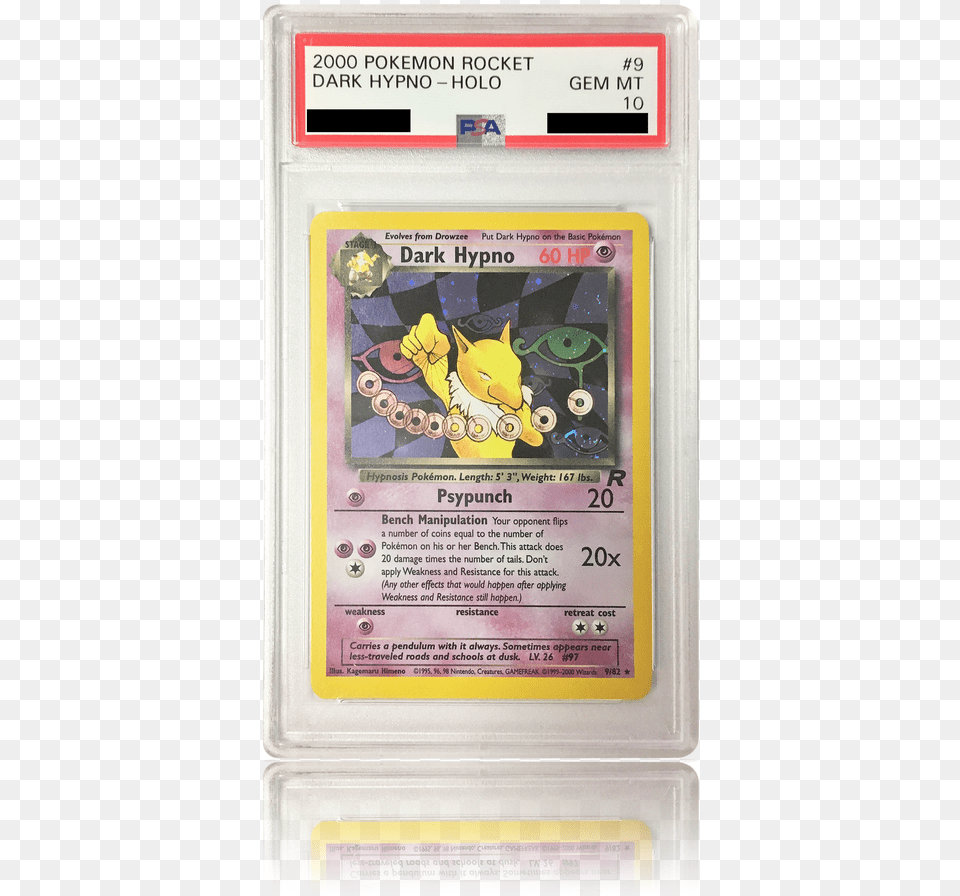 Psa 10 Dark Hypno 982 Dark Hypno Holo Free Transparent Png