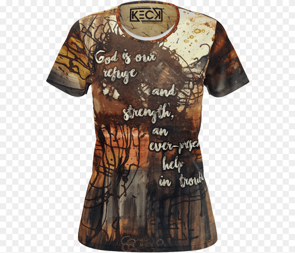 Psalm 46 Scripture T Shirt For Women Soccer Jersey, Clothing, T-shirt, Adult, Male Free Transparent Png
