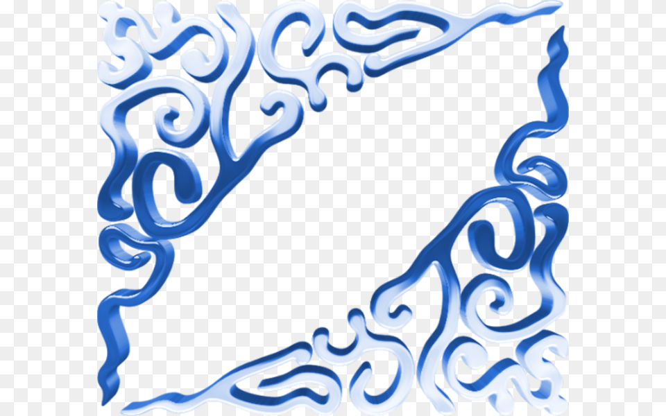 Psd Detail Blue Corners, Pattern, Sea, Water, Outdoors Png