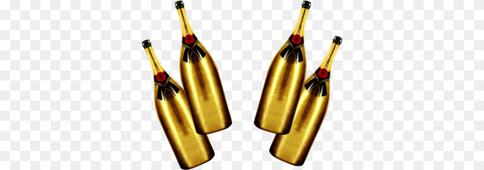 Psd Detail Official Psds Hd Bottles Gold Free Transparent Png