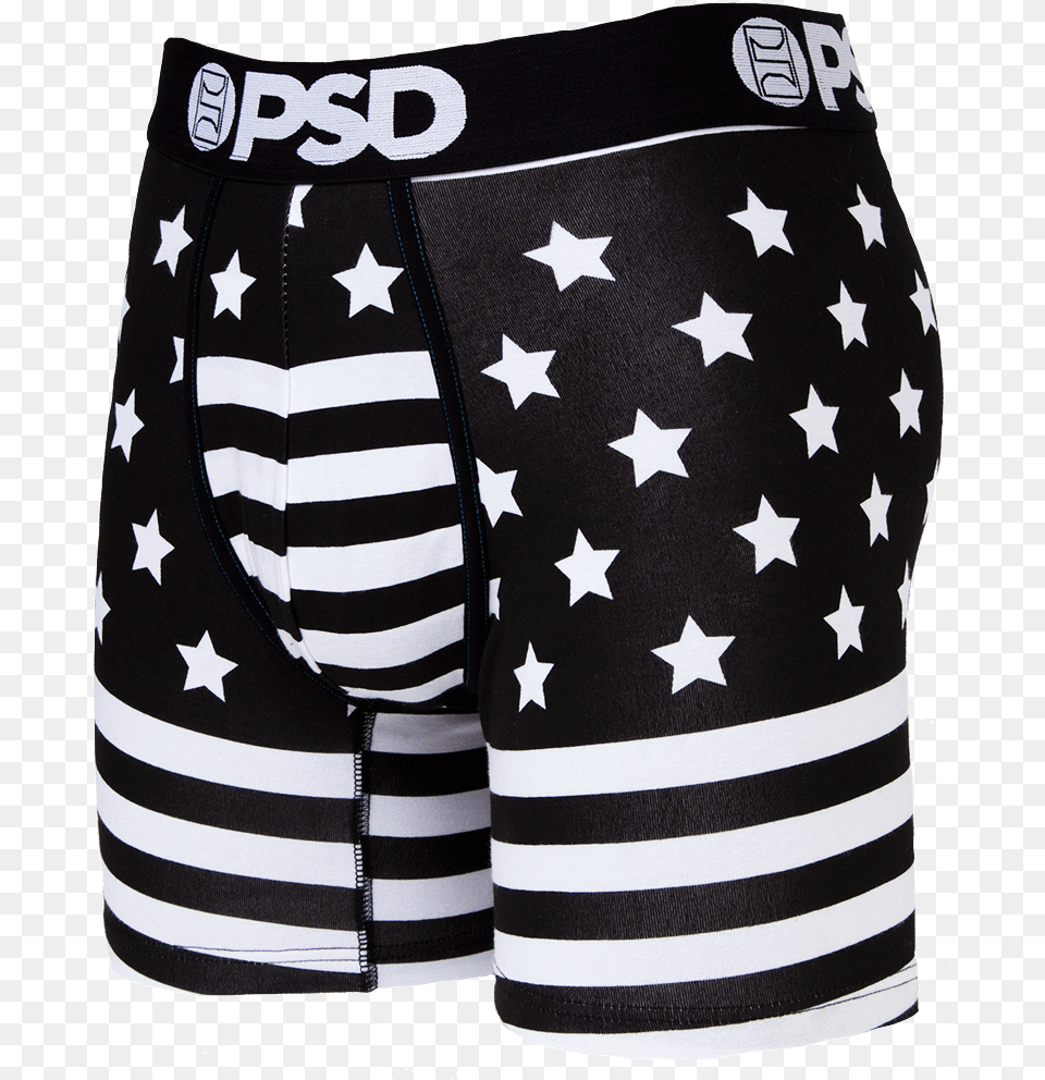 Psd Mens Underwear Kyrie Irving 3m Black Flag Boxer Board Short, Clothing, Shorts, Swimming Trunks Free Transparent Png