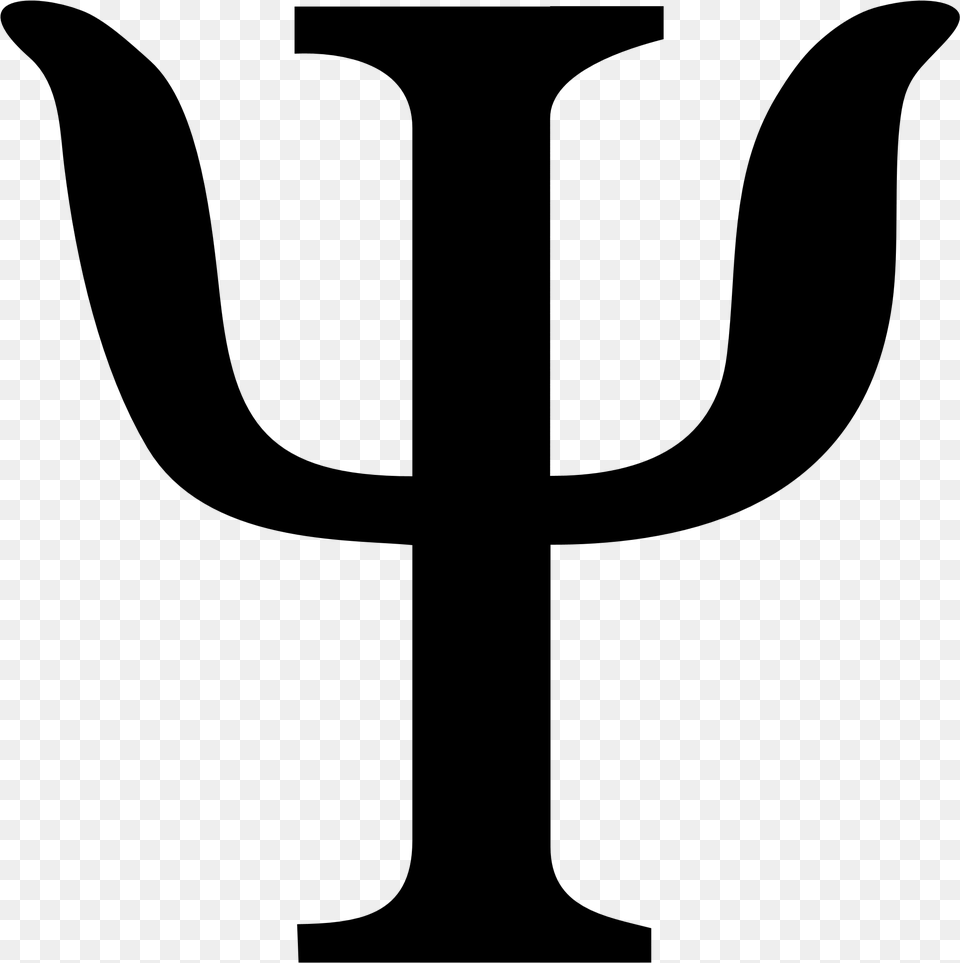 Psicologia Logo Symbol Psi Symbol, Gray Free Png