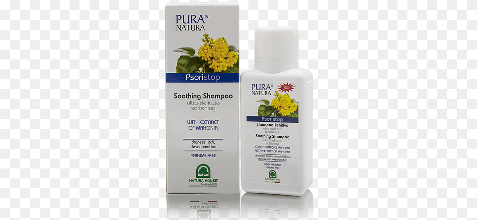 Psoristop Soothing Shampoo Mahonia Flowers All Shampoo, Bottle, Herbal, Herbs, Lotion Png