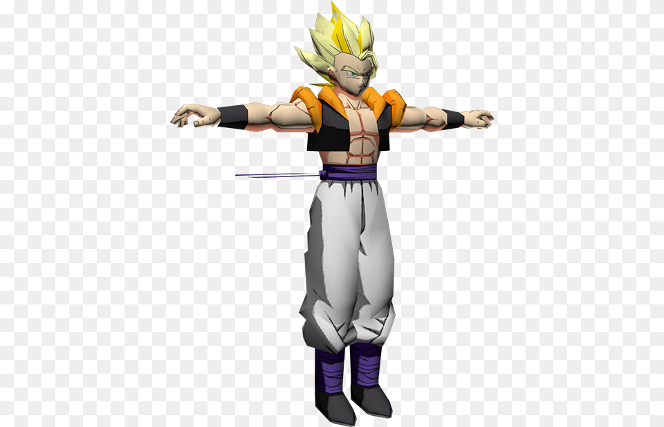 Psp Dragon Ball Z Shin Budokai Another Road Gogeta Action Figure, Book, Clothing, Comics, Costume Free Transparent Png