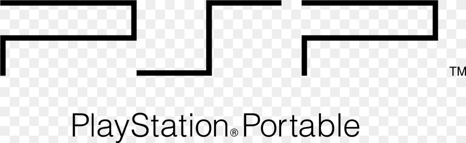 Psp Logo Playstation Portable Logo Sony Psp Logo, Gray Free Transparent Png
