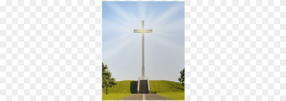 Pster Cruz Cristiana Brillante Dublin, Cross, Symbol, Outdoors, Grass Free Png Download