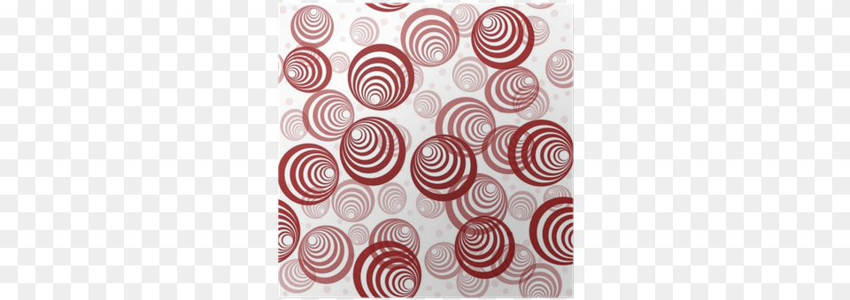 Pster Fondo Retro Con Crculos Rojos Abstractos Abstraction, Spiral, Home Decor, Pattern, Coil Free Transparent Png