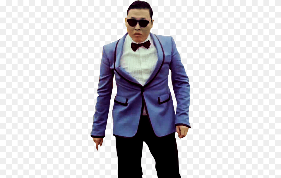 Psy Gangnam Style El Psy Kangaroo, Accessories, Tie, Suit, Tuxedo Free Png